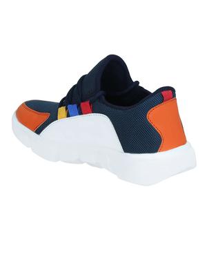 blue lace up sport shoes - 16948798 - Standard Image - 3