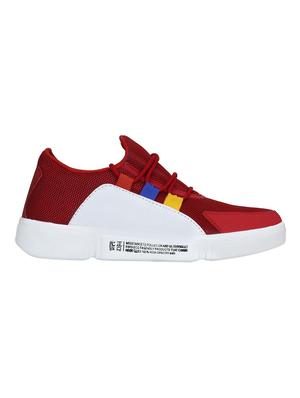 red lace up sport shoes - 16948799 - Standard Image - 2