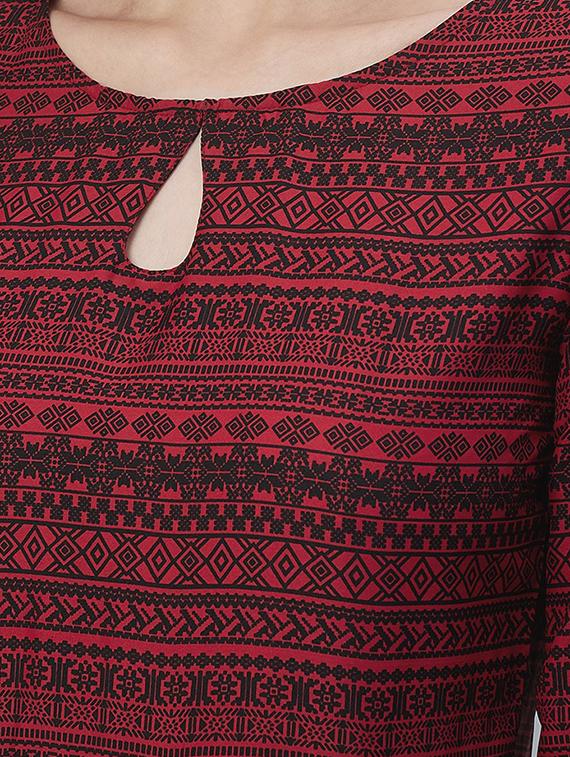 printed anarkali kurta - 16949391 - Zoom Image - 4
