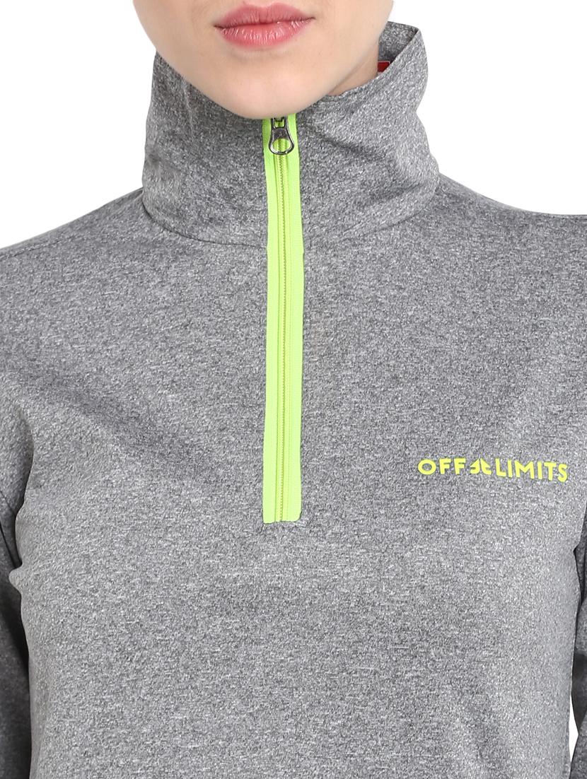 zip closure turtle neck sweatshirt - 16949483 - Zoom Image - 5