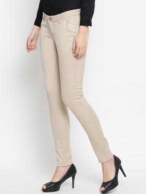 mid rise chinos trousers - 16949542 - Standard Image - 2