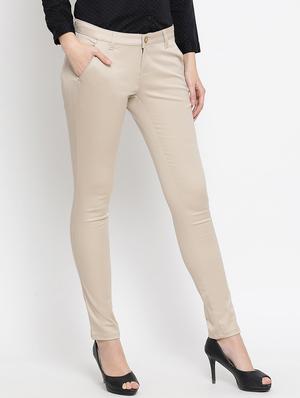 mid rise chinos trousers - 16949542 - Standard Image - 3