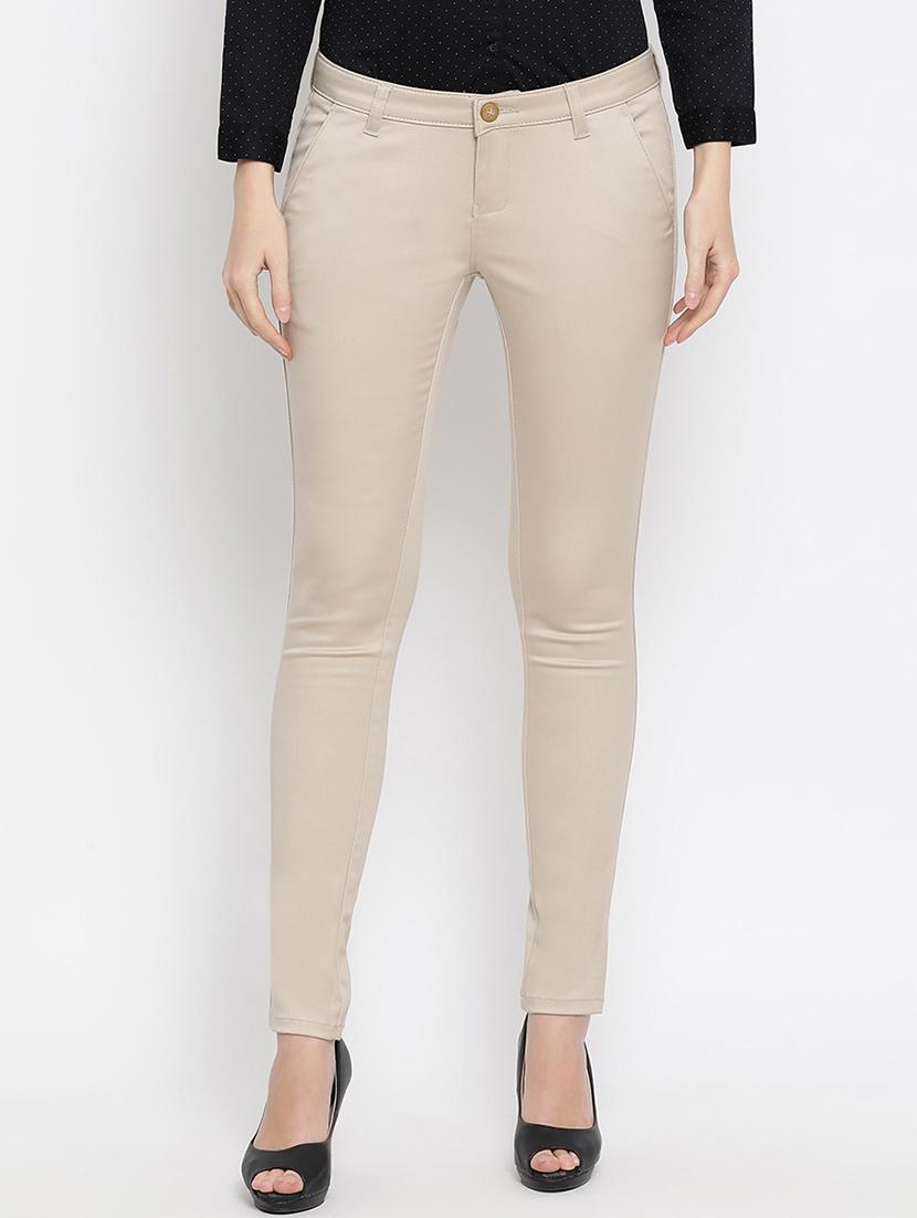 mid rise chinos trousers - 16949542 - Zoom Image - 1