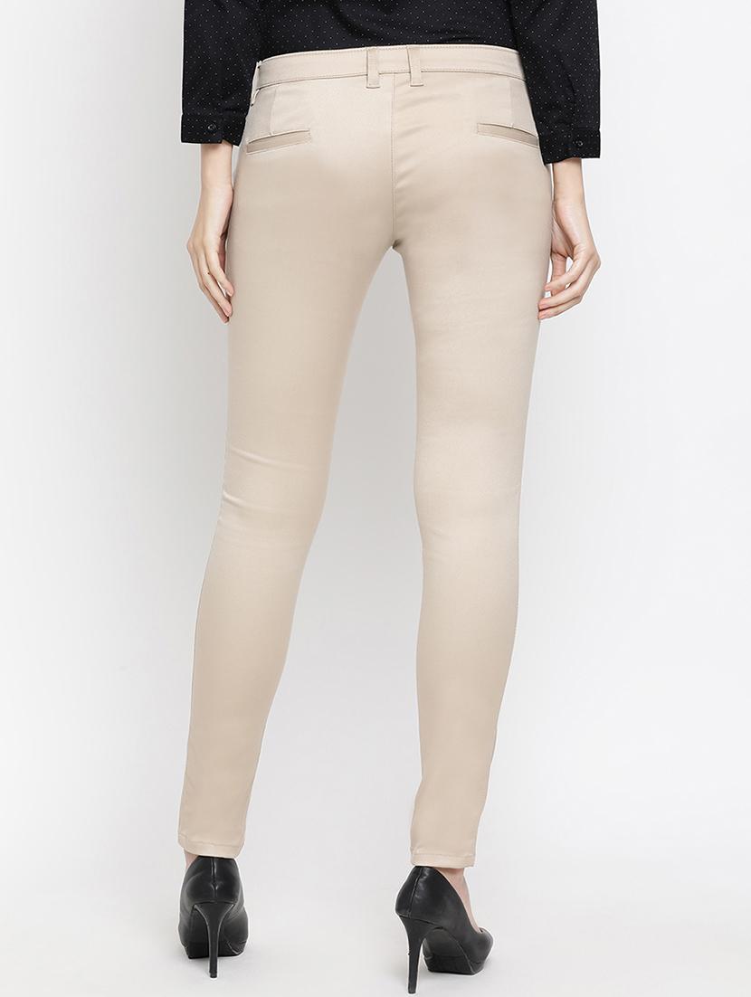 mid rise chinos trousers - 16949542 - Zoom Image - 4