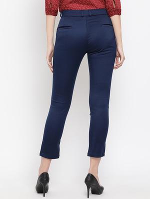 mid rise chinos trousers - 16949543 - Standard Image - 4