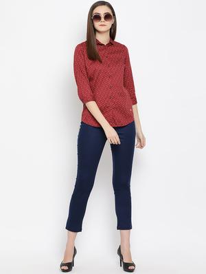mid rise chinos trousers - 16949543 - Standard Image - 5