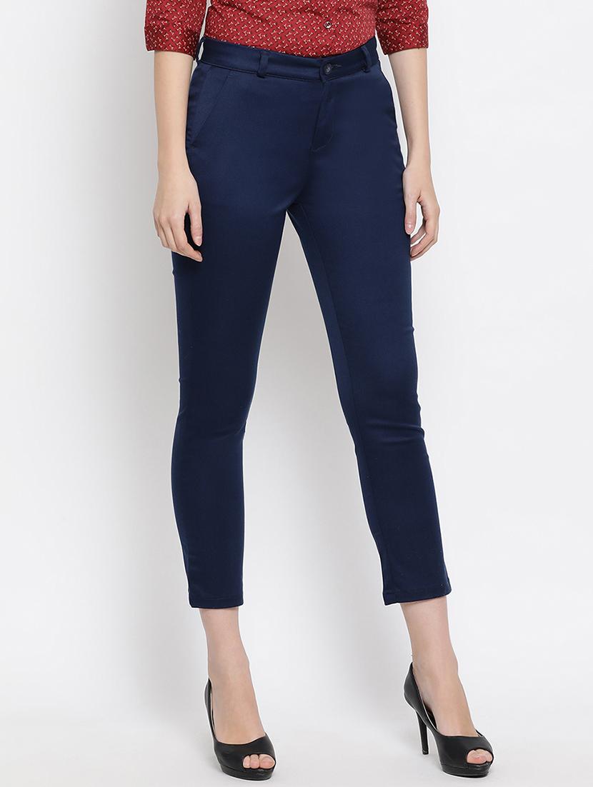 mid rise chinos trousers - 16949543 - Zoom Image - 3