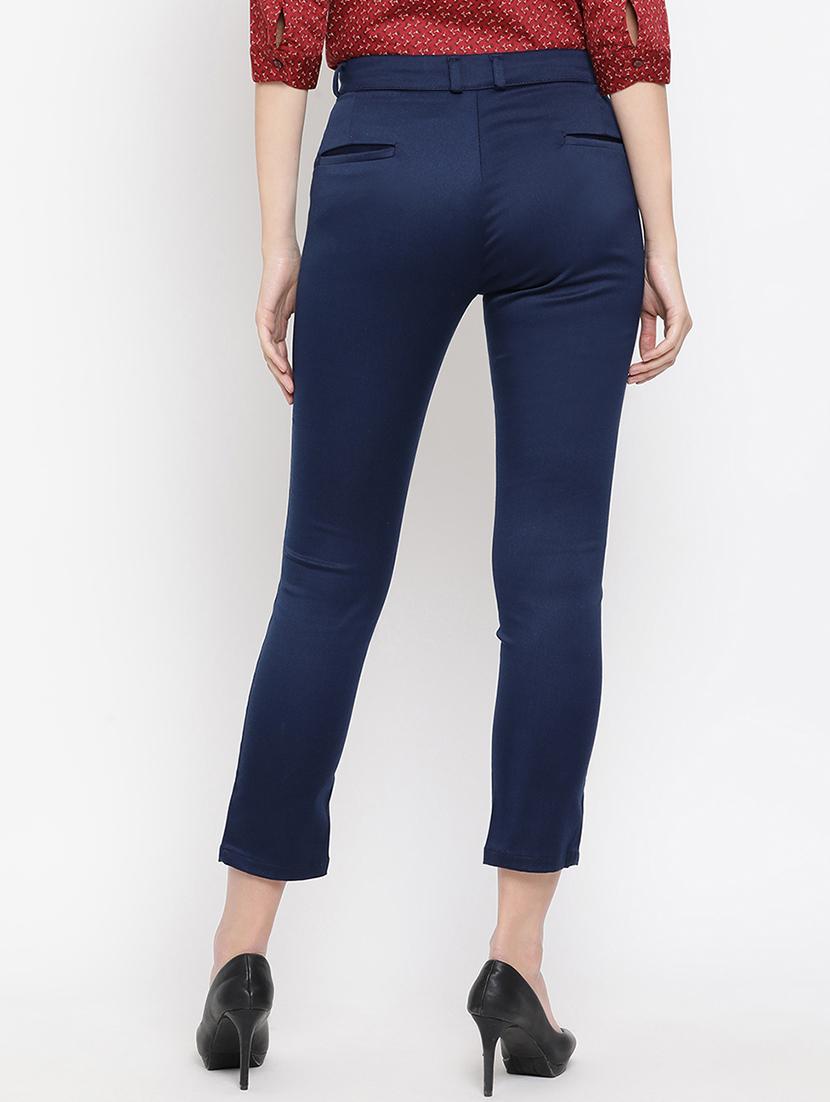 mid rise chinos trousers - 16949543 - Zoom Image - 4