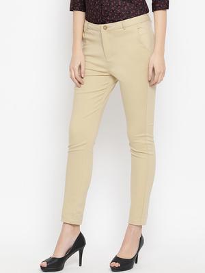 mid rise chinos trousers - 16949544 - Standard Image - 2