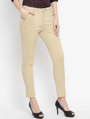mid rise chinos trousers - 16949544 - Standard Image - 3
