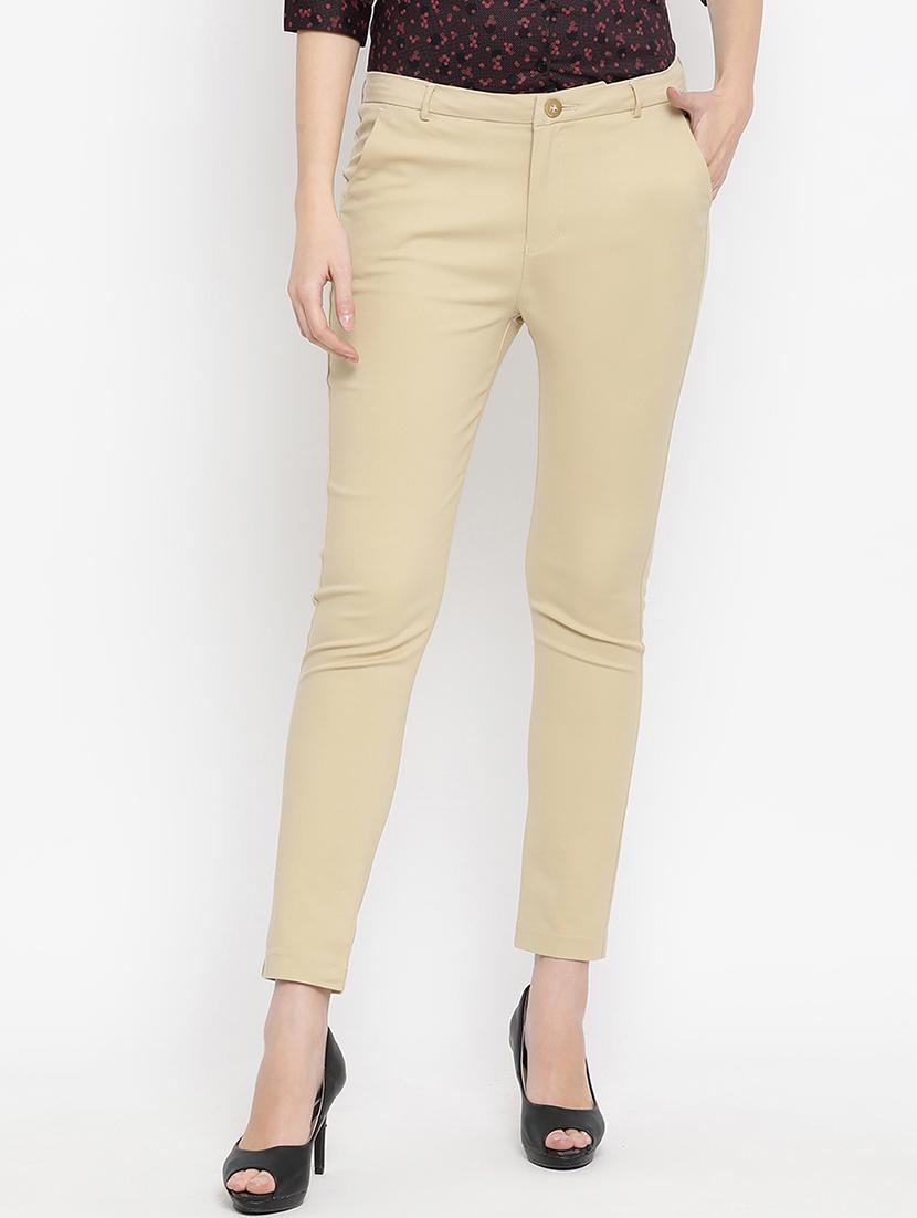 mid rise chinos trousers - 16949544 - Zoom Image - 1