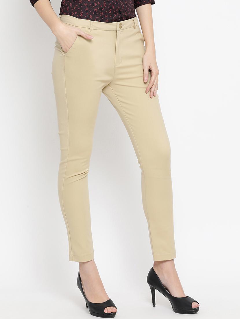 mid rise chinos trousers - 16949544 - Zoom Image - 3