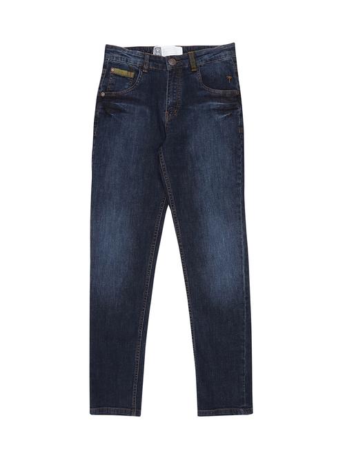 blue denim distressed jean - 16949868 - Standard Image - 1
