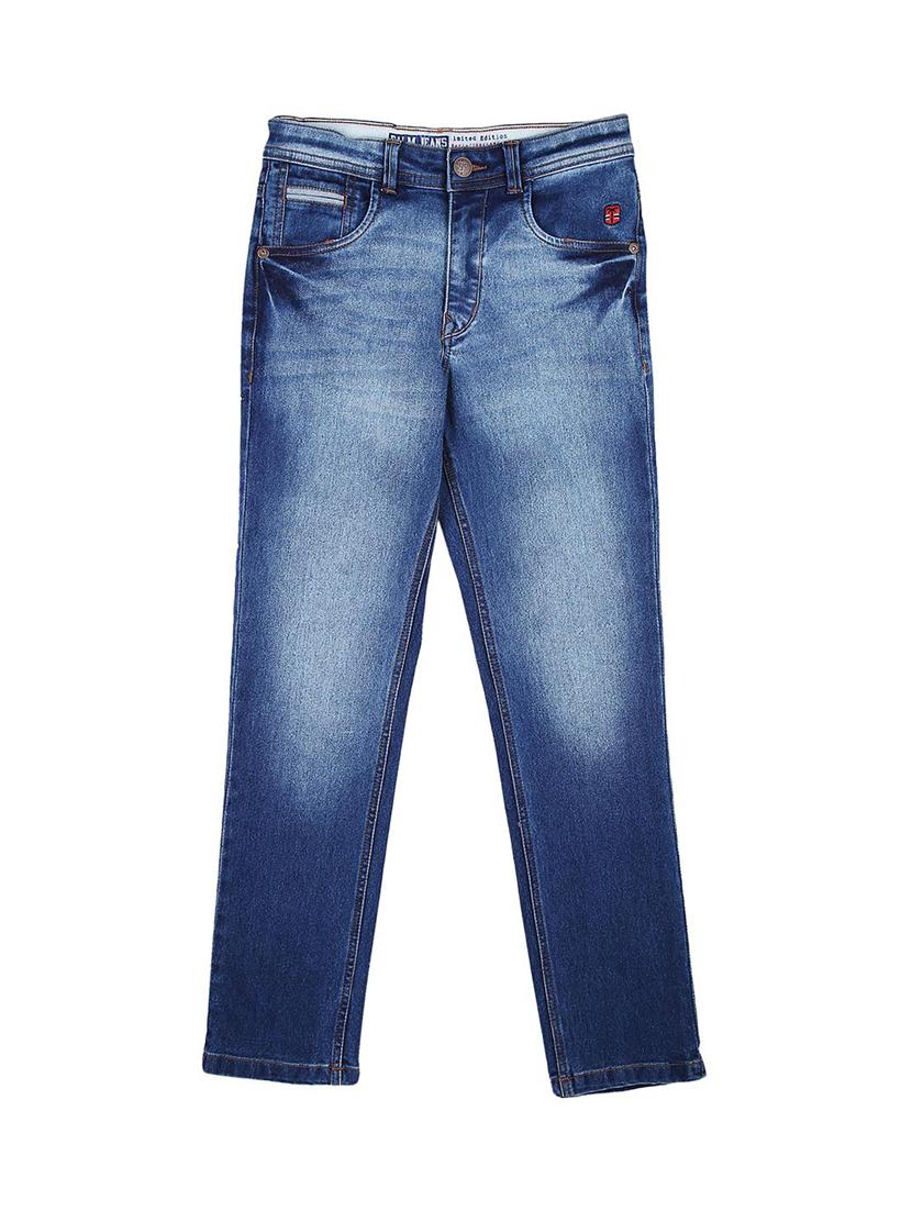 blue denim distressed jean - 16949909 - Zoom Image - 1