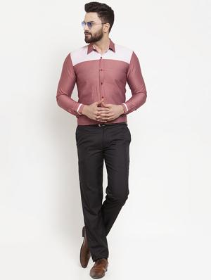 red self design casual shirt - 16950564 - Standard Image - 4