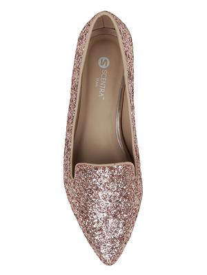 copper faux leather slip on ballerina - 16950792 - Standard Image - 4