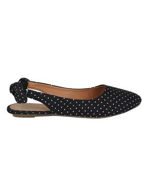 black synthetic back strap sandals - 16950799 - Standard Image - 2