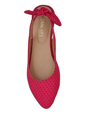 pink synthetic back strap sandals - 16950800 - Standard Image - 4