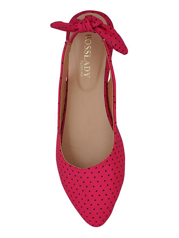 pink synthetic back strap sandals - 16950800 - Zoom Image - 4