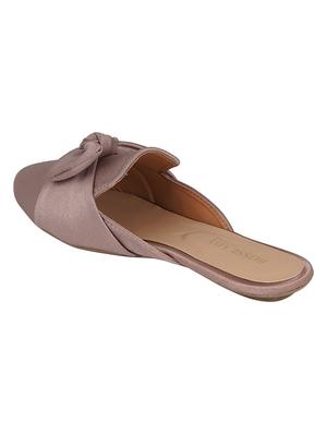 beige velvet mules sandals - 16950803 - Standard Image - 3