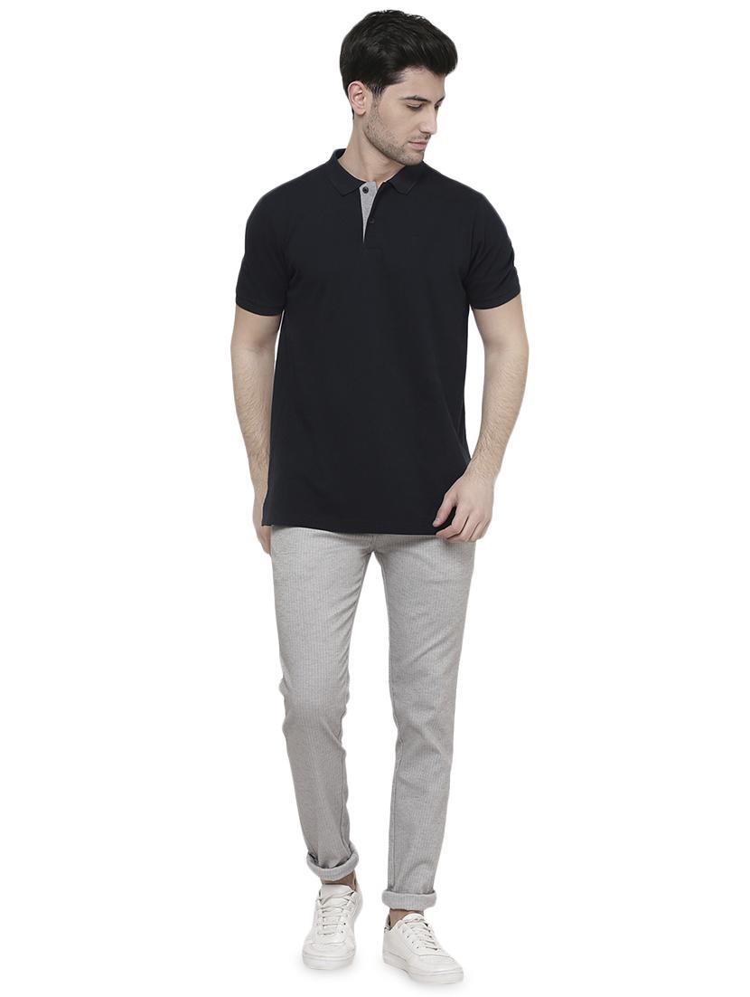 grey striped chinos - 16950825 - Zoom Image - 4