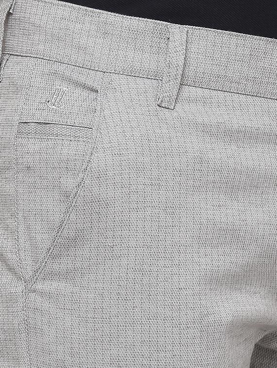 grey striped chinos - 16950825 - Zoom Image - 5