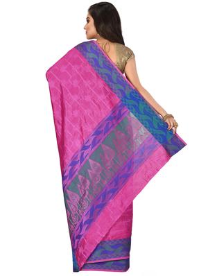 self design kanjivaram saree with blouse - 16951100 - Standard Image - 2