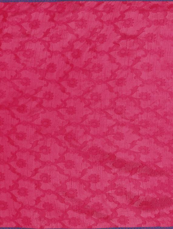 self design kanjivaram saree with blouse - 16951102 - Zoom Image - 3