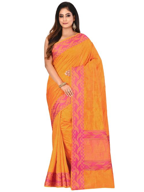 self design kanjivaram saree with blouse - 16951112 - Standard Image - 1