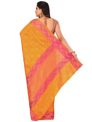 self design kanjivaram saree with blouse - 16951112 - Standard Image - 2