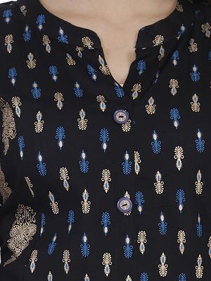 printed kurta palazzo set - 16951178 - Standard Image - 4