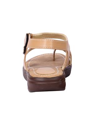 beige back strap sandals - 16951658 - Standard Image - 3