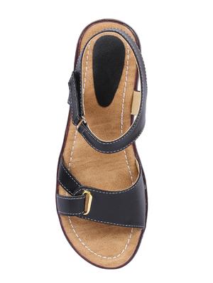 black back strap sandals - 16951661 - Standard Image - 4