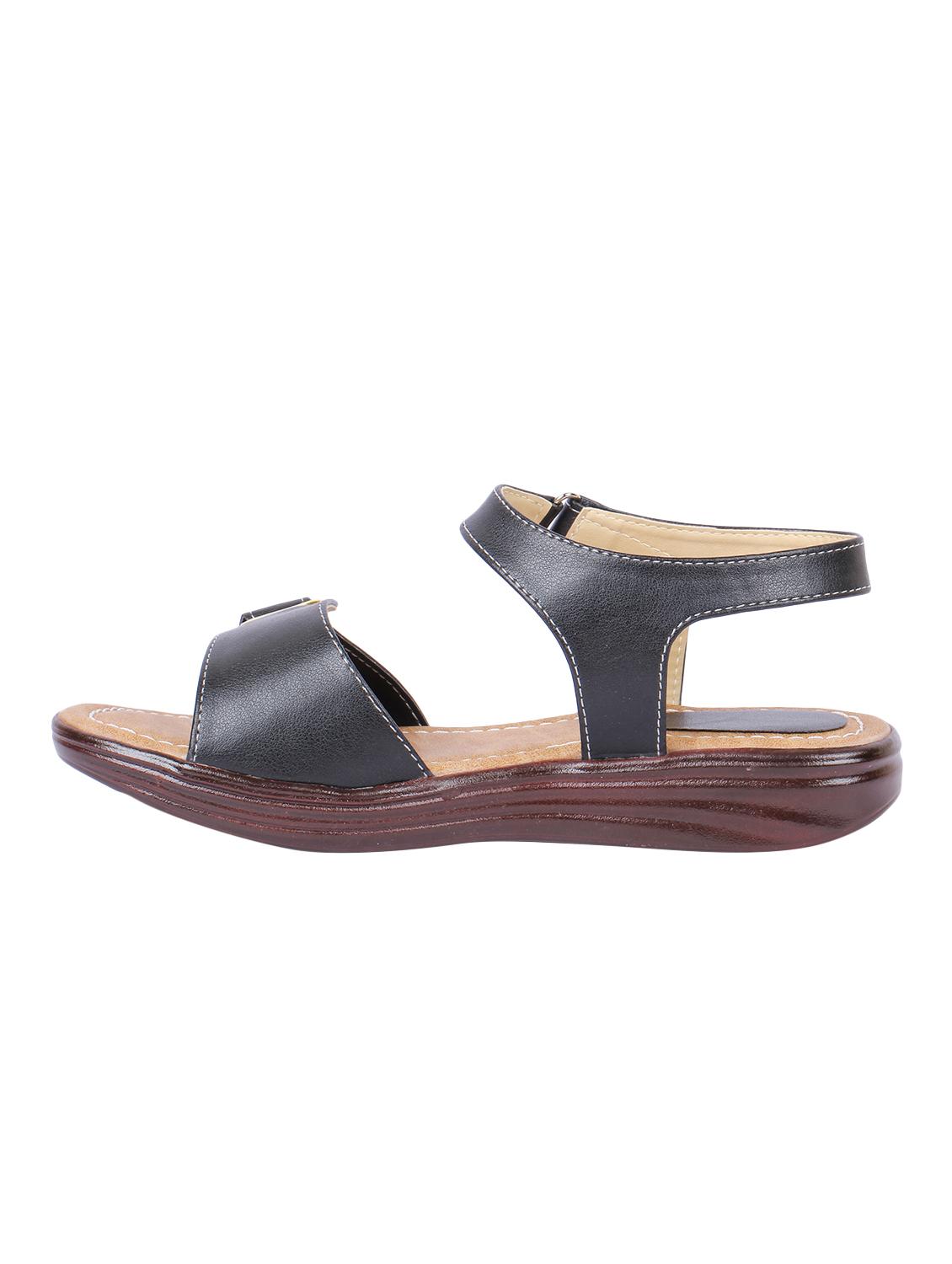 black back strap sandals - 16951661 - Zoom Image - 2