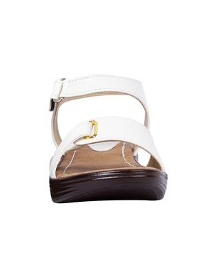 white back strap sandals - 16951662 - Standard Image - 3