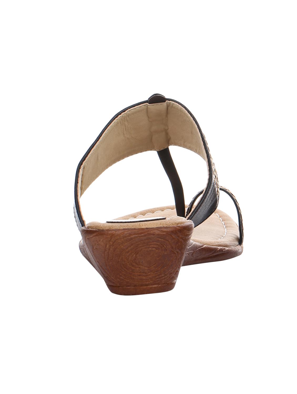black one toe wedges - 16951666 - Zoom Image - 3