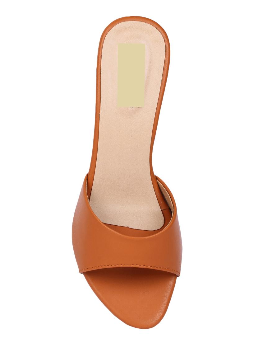 tan slip on sandals - 16951681 - Zoom Image - 4