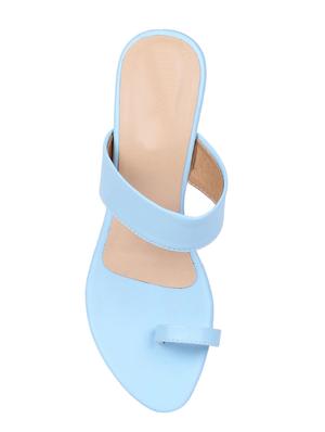 blue one toe sandals - 16951701 - Standard Image - 4