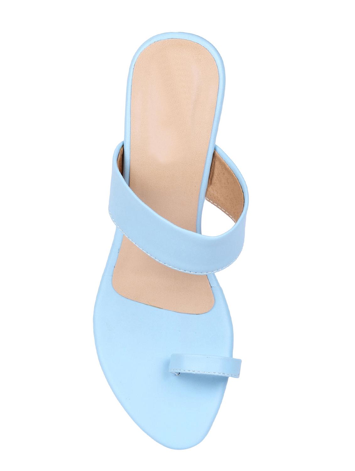 blue one toe sandals - 16951701 - Zoom Image - 4