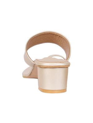 gold one toe sandals - 16951702 - Standard Image - 3