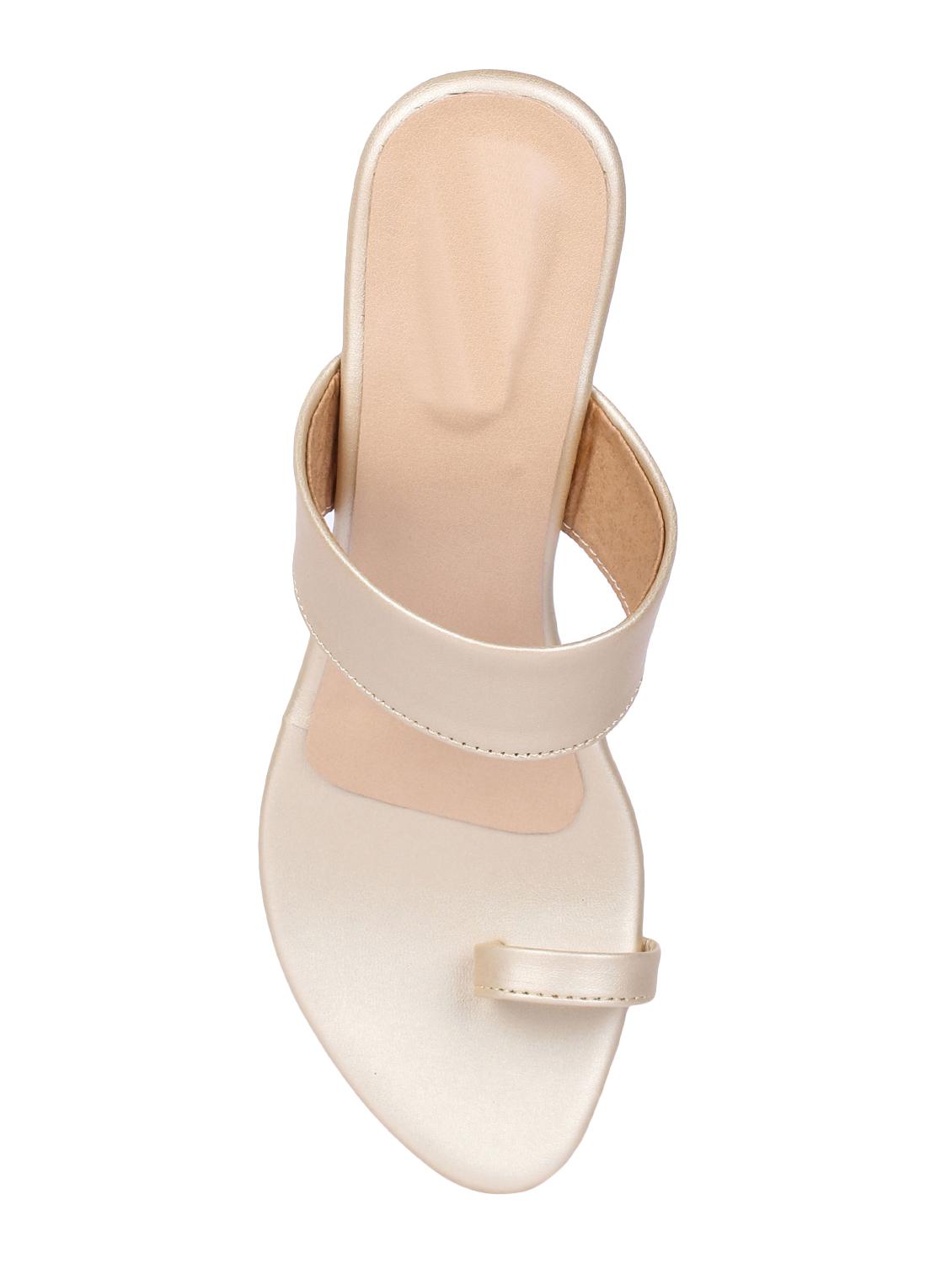 gold one toe sandals - 16951702 - Zoom Image - 4