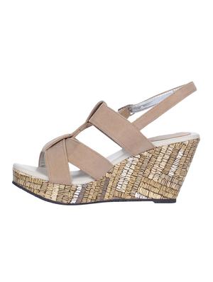 beige back strap wedges - 16951738 - Standard Image - 2