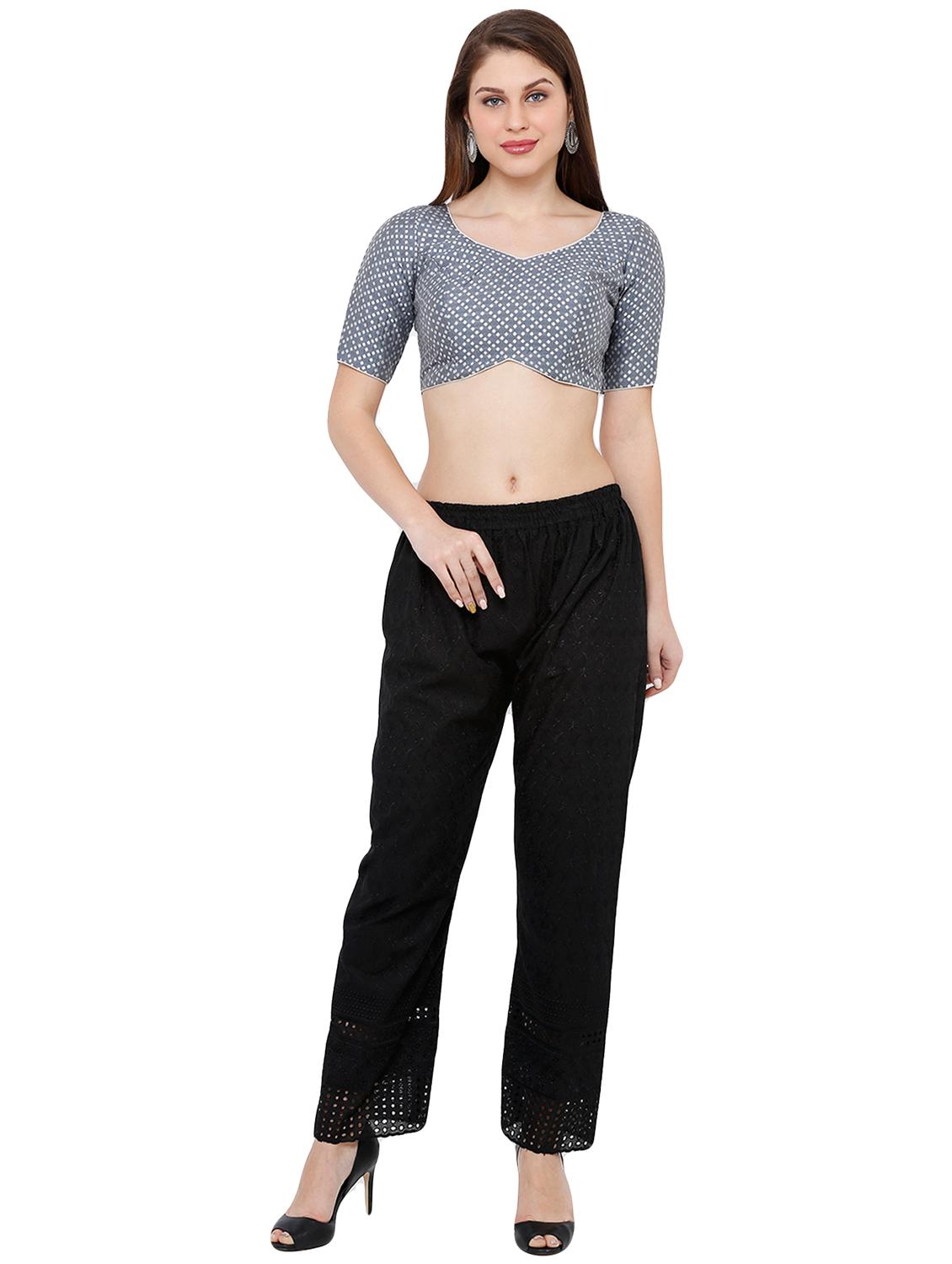 self design brocade blouse - 16952139 - Zoom Image - 4