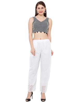 self design embroidered blouse - 16952141 - Standard Image - 4