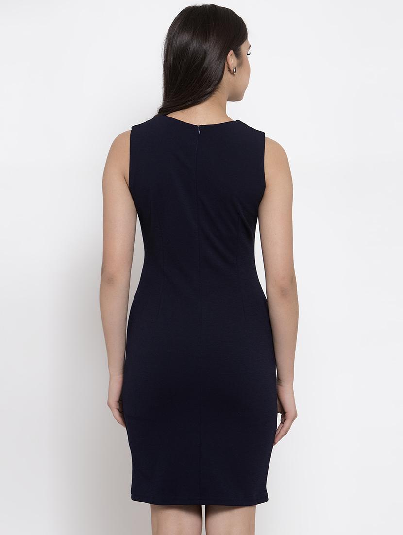 stone embellished bodycon dress - 16952271 - Zoom Image - 3