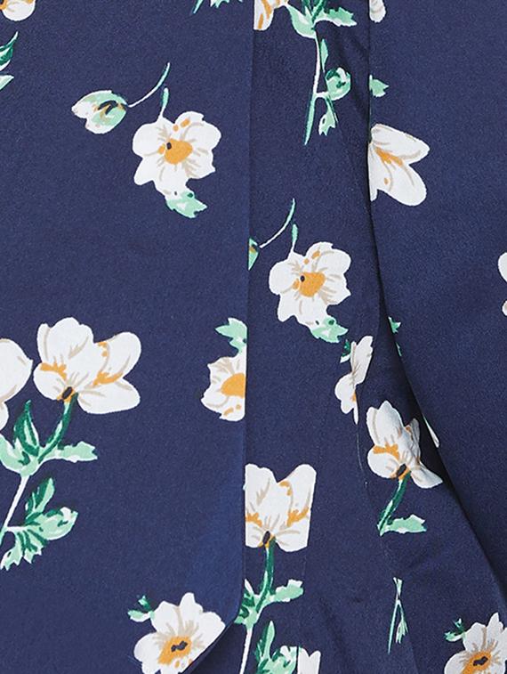 lapel neck floral blazer - 16952642 - Zoom Image - 5