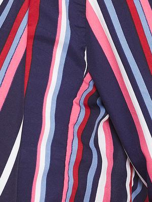 lapel neck striped blazer - 16952643 - Standard Image - 5