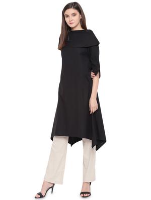 boat neck asymmetric tunic - 16952660 - Standard Image - 2