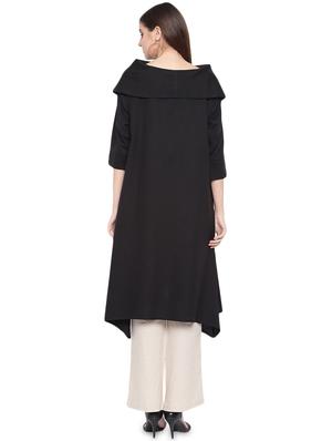 boat neck asymmetric tunic - 16952660 - Standard Image - 3