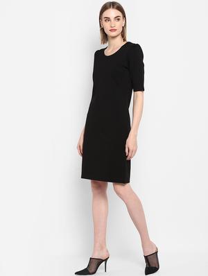 criss cross back sheath dress - 16952673 - Standard Image - 4